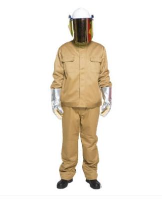 China GB8965.1-2009 ARC Flash Suit Double Layer Anti-Splash Protective for sale