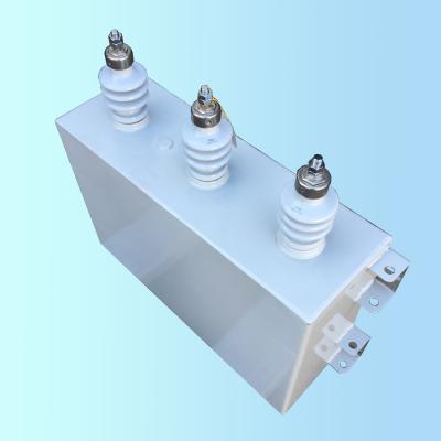 China Condensador de alto voltaje 9.5kv banco manual del condensador de poder del banco del condensador de la corrección de factor de poder de 3 fases en venta
