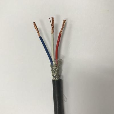 China Los alambres trenzados del cobre protegieron el alambre del termopar del cable del PVC para los sensores de la IDT PT100 en venta