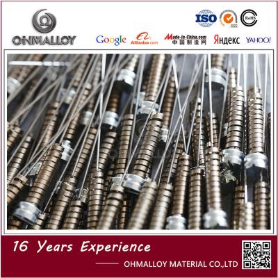 Chine Ohmalloy5j1580 bande en métal de Bi de largeur de la bande 10mm 20mm pour le thermomètre bimétallique à vendre