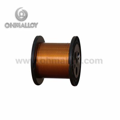 China Enameled Insulated Resistance Wire Polyester Coating 0.025mm For Precision Resistor for sale