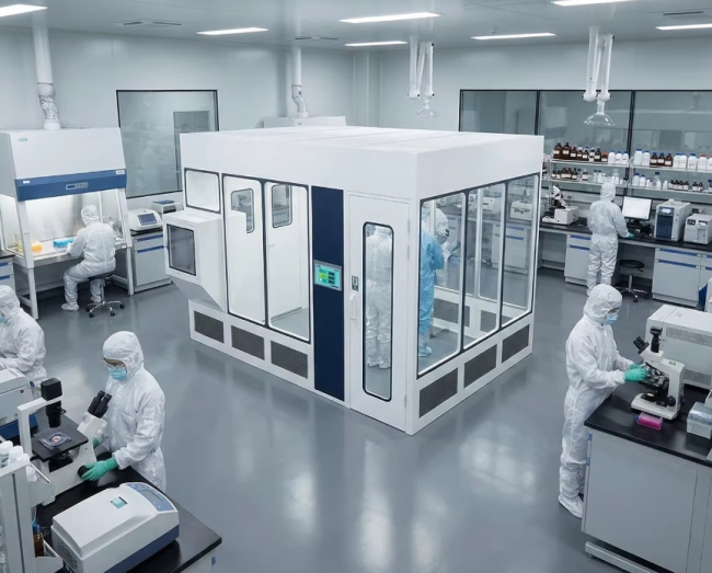 Modular Clean Room assembly and configuration