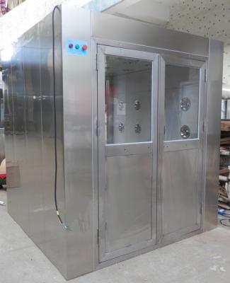 China High Efficiency Stainless Steel Air Shower Clean Room In Pharmaceutical Industry for sale