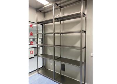 China Customized Size 304 Stainless Steel Storage Shelf For Clean Room Factory à venda