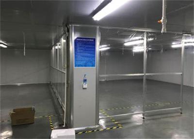 中国 Industrial Lighting ≥300Lux Clean Booth / Clean Room For Precision Manufacturing 販売のため