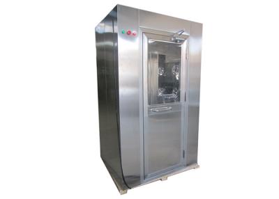 China 1 To 2 Person Standard Stainless Steel Air Shower Cleanroom Equipments for sale