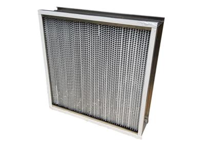 China 350℃ High Temperature HEPA Air Filter For HVAC System Dust Holding 1150g for sale