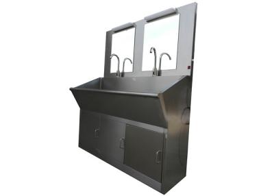 China Medical Stainless Steel Clean Room Equipments / Hospital Surgical Scrub Sink for sale