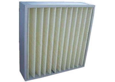 China Industrial Compact  Air Filter  / Commercial HVAC Deep Pleats Air Filters for sale