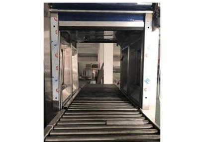 China 380V 50Hz Goods Cleanroom Air Shower With Roller Conveyor Dusting Tunnel for sale