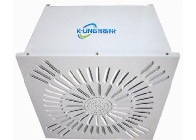 China Purificador terminal del aire de la fan de la caja del filtro de Hepa del techo del recinto limpio para la comida industrial en venta