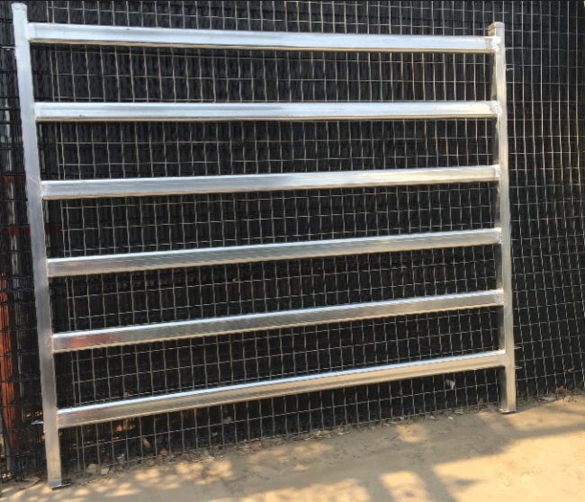 Heavy duty galvanized cattle yard horse fence panel for farm livestock