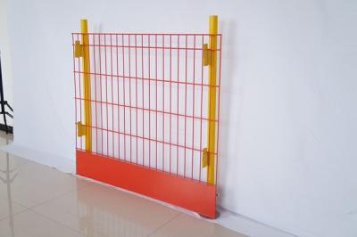 China Iron Pvc Coated Edge Protection Barriers Temporary Mesh Walls / Shafts for sale