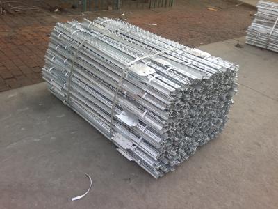 China 600mm Fence Star Pickets Y Post For Construction Temporary Fence 2100mmx2400mm for sale