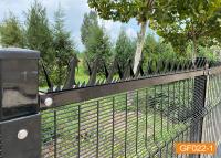 China Buckle Plate 76*12mm Anti Climb Security Fencing for sale