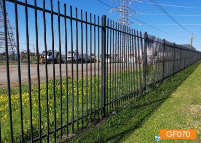 China Skyhall Picket Tubular Steel Fence for sale