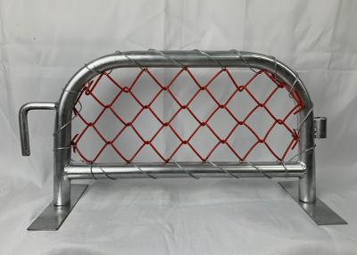 China ISO14001 hot dip galvanized Crowd Barrier Fence for Construction for sale