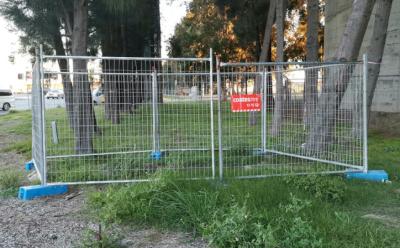 China Site ISO Temp Construction Fence Australia Standard Welded Wire Mesh 6ft Height for sale