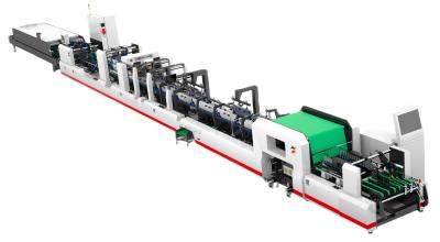 China High Speed Full Automatic Folder Gluer Machine 18.5KW 0 - 500m/min JH-850PC for sale