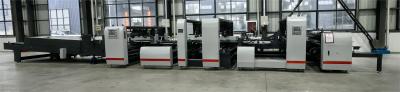 Chine Machine à coller les cartons en carton ondulé machine à coller les boîtes entièrement automatique 45KW JH-2800F-P à vendre