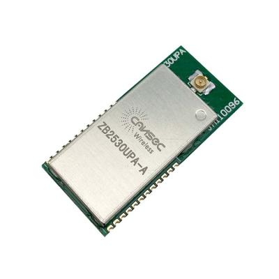 China 2.4G Long Range ZigBee Module ZB2530UPA-A CC2530 Chipset FCC Approved for sale
