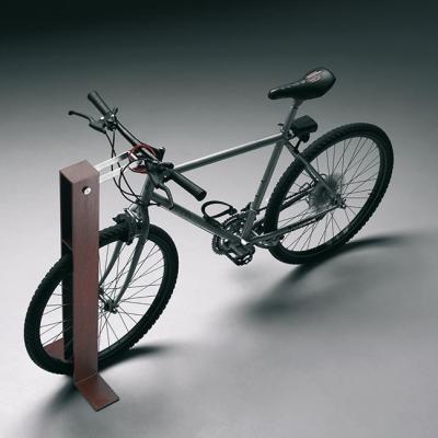 China Outdoor Street Furniture Metal Guardia Cycle Stand Corten Steel Bike Rack for sale