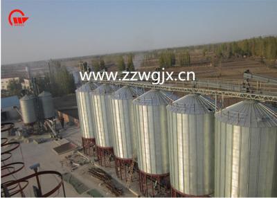 China 25D Roof Height Grain Storage Bins , Food Products / Starch Bulk Grain Bins for sale