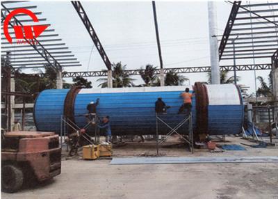 China Secador giratório industrial do pacote de tubo para o modelo GHG800 de poupança de energia do combustível da biomassa à venda