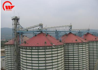 China Fully Enclosed Automated Conveyor Systems , Grain Belt Conveyor For Storage Silo for sale