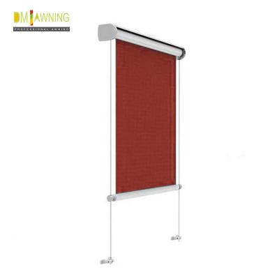China Vertical Retractable Window Awnings Remote Control Vertical Retractable Horizontal Shade for sale
