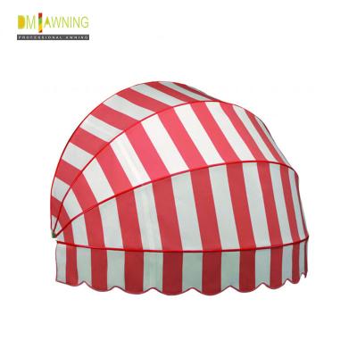China Sunshade Outdoor French Style Awnings 3M Aluminium Retractable Sun Shade for sale