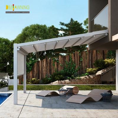 China Waterproof Retractable Pergola Awning for sale