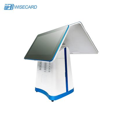 China WCT-C1 POS Machine Touch Screen POS Terminal Windows Dual Screen For Restaurant for sale