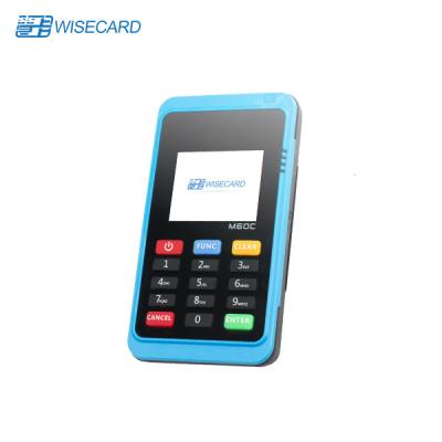 中国 カード読取り装置が付いている小型MSR ICCR RFIDの人間の特徴をもつクレジット カード機械 販売のため