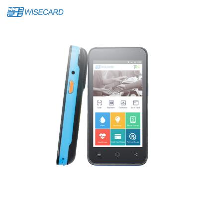 China Mini Handheld Android POS Terminal GPRS QR WIFI NFC Barcode for sale