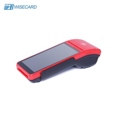 China 5800mAh PCI Mobile Pos QR Code Scanner Android Touch Screen WCDMA for sale