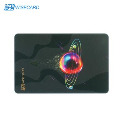 China CMYK Offset ISO14443 PVC Business Cards CR80 NFC Embossed Business Card for sale