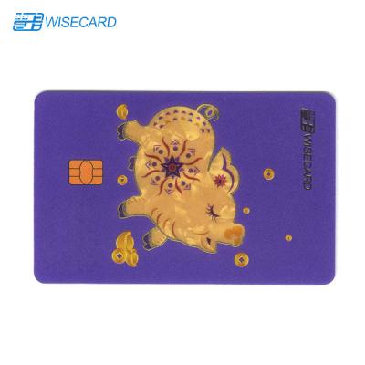 Chine Cartes de visite professionnelle de visite programmables sans contact de WCT RFID Chip Credit Card à vendre