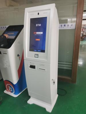 China máquina elegante inteligente del cajero automático de la máquina 6ms del depósito en efectivo de la cámara 720P en venta