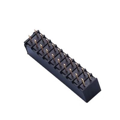 China AU Over Ni SMT PBT Female Header Connector ROHS Approval for sale
