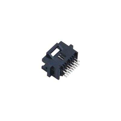 China 1.27mm Pitch Wafer Connector Board To Wire Connectors Wafer  Both Sides Have Ears Without Fixed Film for sale