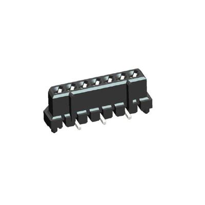 China 1.25mm Single Row SMT Female Board to Board Connector 500V AC / Minute for sale