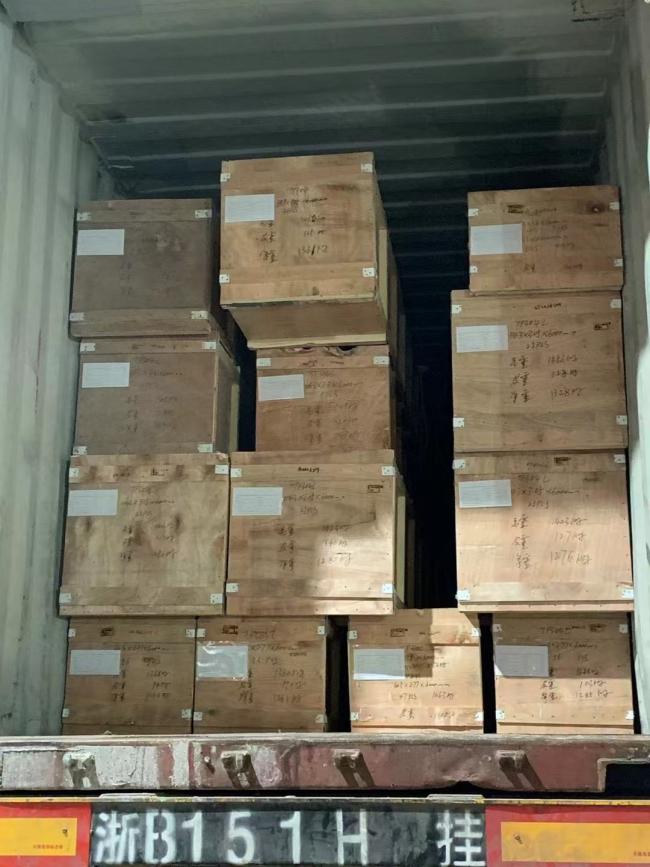 Stainless steel pipe bundle packaging