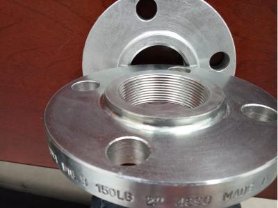 China 5 Inch Pipe Threaded Flange 304 316 Stainless Steel Polished Surface for sale