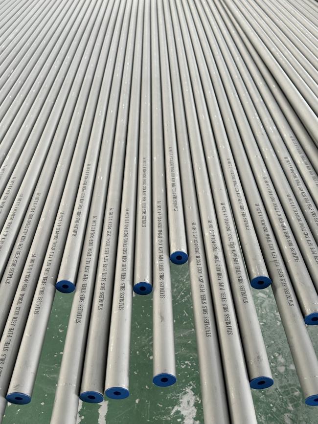 Finished stainless steel tubing inventory