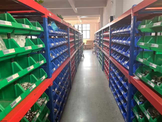 Industrial pipe fittings inventory