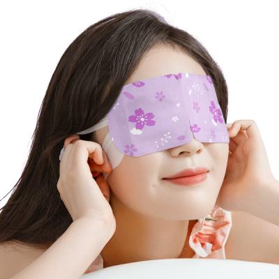 China Herbal Steam Eye Mask Disposable Hot Eye Steam Mask For Eye Fatigue Relief for sale