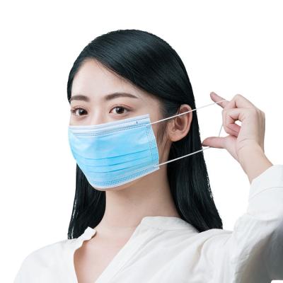 China ASTM Medical Face Mask Level II Disposable Medical Blue Surgical Face Mask for sale