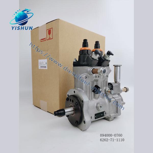 Quality 094000-0760 Common Rail Fuel Injection Pump 6262-71-1110 For Excavator PC450-7 for sale