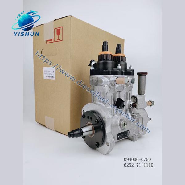 Quality 0940000750 Common Rail Injection Pump 094000-0750 6252-71-1110 For KOMATSU SAA6D125E for sale